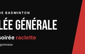 Assemblée Générale du BCP + soirée raclette